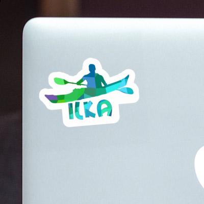 Ilka Sticker Kayaker Notebook Image