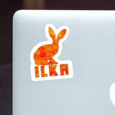 Ilka Sticker Rabbit Laptop Image