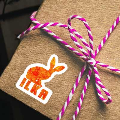 Ilka Sticker Rabbit Notebook Image