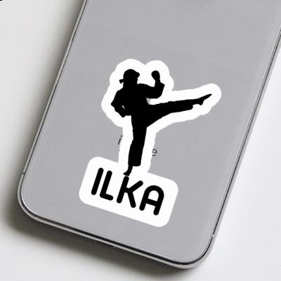 Autocollant Ilka Karatéka Notebook Autocollant Ilka Karatéka Gift package Image
