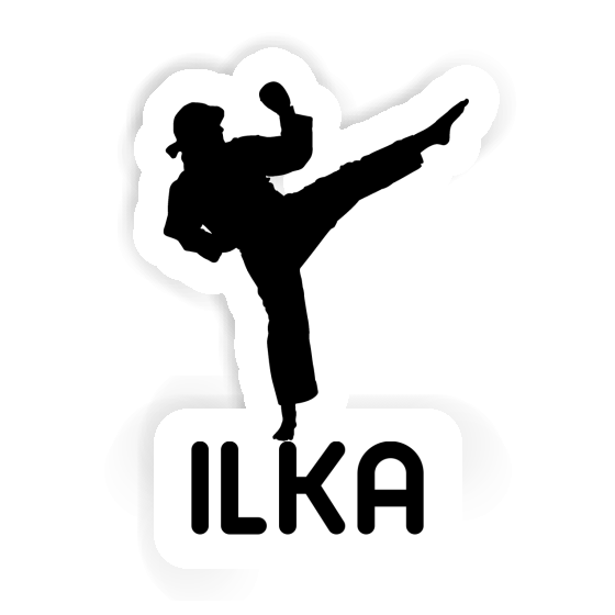Autocollant Ilka Karatéka Autocollant Ilka Karatéka Image