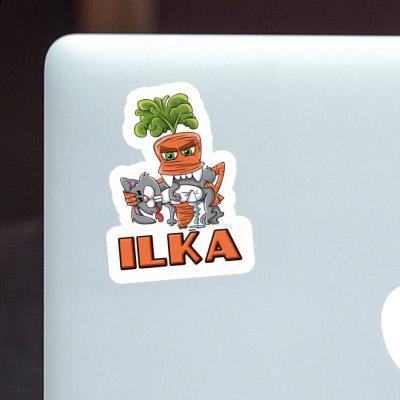 Ilka Sticker Monster Carrot Notebook Ilka Sticker Monster Carrot Gift package Image