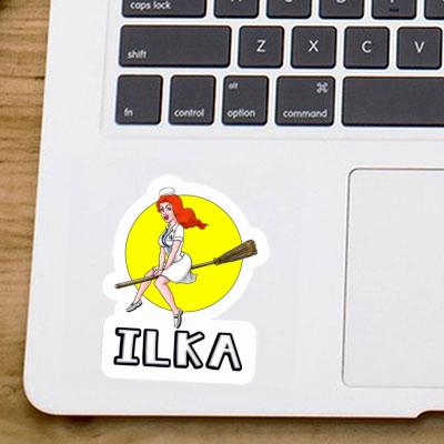 Infirmière Autocollant Ilka Laptop Image