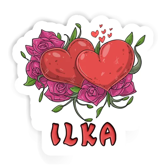 Sticker Ilka Liebessymbol Notebook Image
