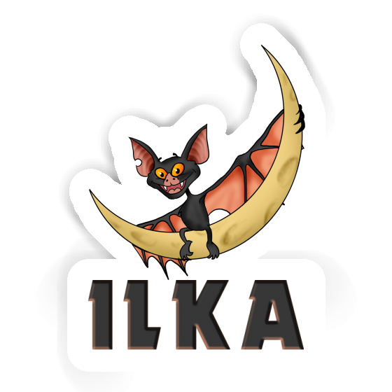 Sticker Ilka Fledermaus Notebook Sticker Ilka Fledermaus Gift package Image