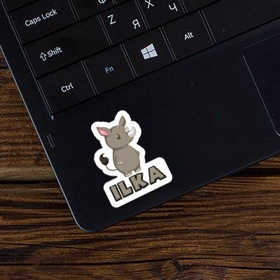 Nashorn Sticker Ilka Notebook Nashorn Sticker Ilka Gift package Image