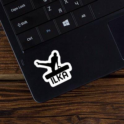 Ilka Autocollant Gymnaste Notebook Image