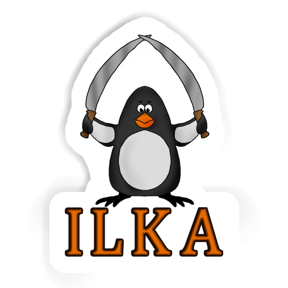 Ilka Aufkleber Kampfpinguin Notebook Ilka Aufkleber Kampfpinguin Notebook Image