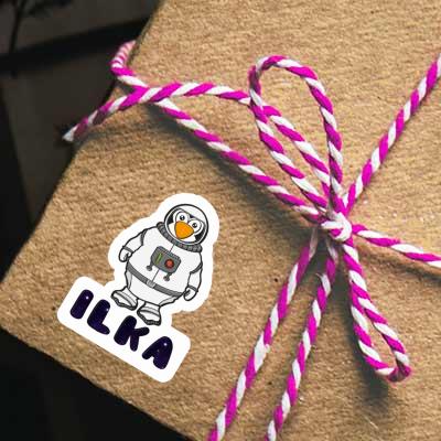Ilka Sticker Astronaut Image