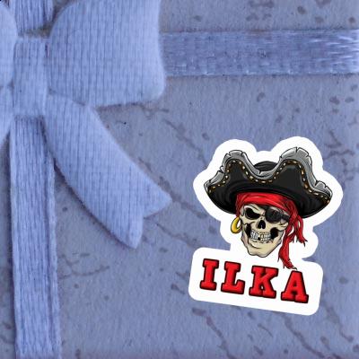 Ilka Aufkleber Piratenschädel Image