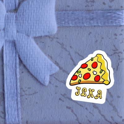Sticker Ilka Pizza Notebook Sticker Ilka Pizza Gift package Image