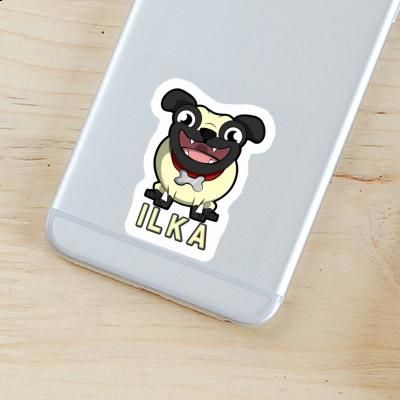 Sticker Ilka Pug Notebook Sticker Ilka Pug Gift package Image