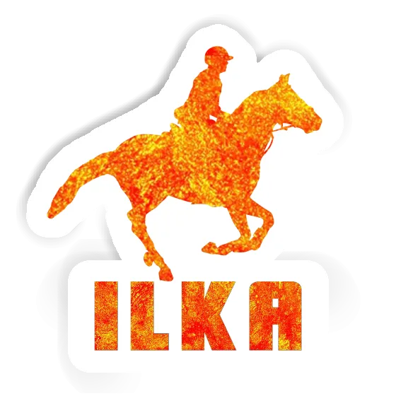 Autocollant Cavalière Ilka Laptop Autocollant Cavalière Ilka Laptop Image