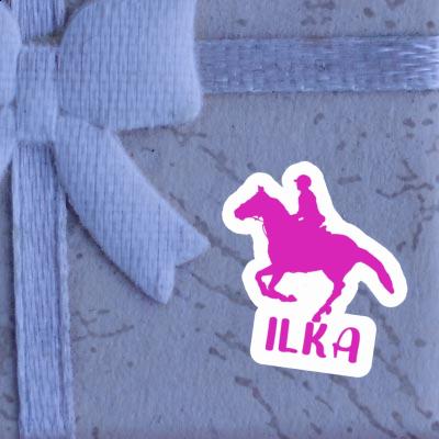 Autocollant Cavalière Ilka Notebook Autocollant Cavalière Ilka Gift package Image