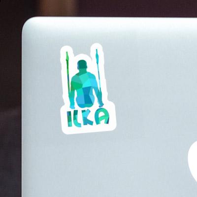 Autocollant Ilka Gymnaste aux anneaux Notebook Autocollant Ilka Gymnaste aux anneaux Gift package Image
