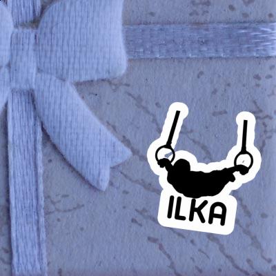 Autocollant Ilka Gymnaste aux anneaux Notebook Autocollant Ilka Gymnaste aux anneaux Gift package Image