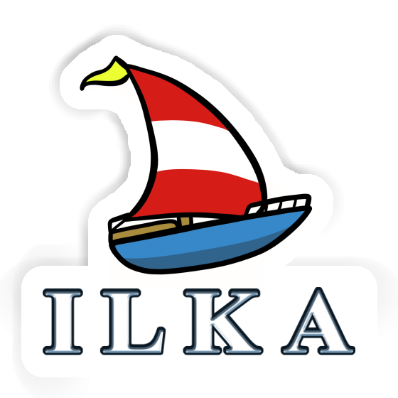 Voilier Autocollant Ilka Notebook Voilier Autocollant Ilka Gift package Image