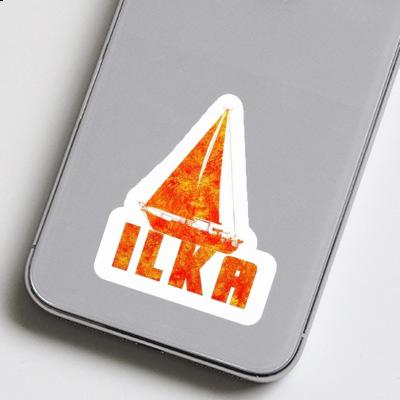 Autocollant Ilka Voilier Notebook Image