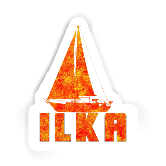 Sticker Sailboat Ilka Laptop Sticker Sailboat Ilka Laptop Image