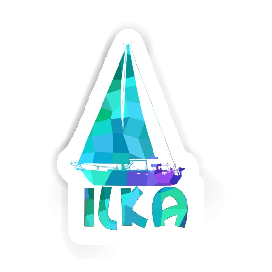 Sticker Sailboat Ilka Notebook Image