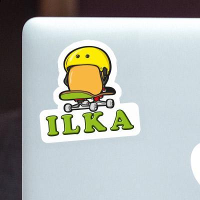 Ilka Sticker Skateboard-Ei Laptop Ilka Sticker Skateboard-Ei Laptop Image