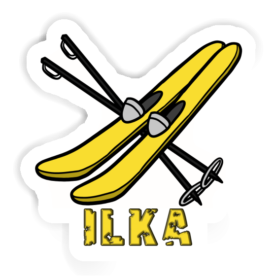 Ilka Aufkleber Ski Gift package Image