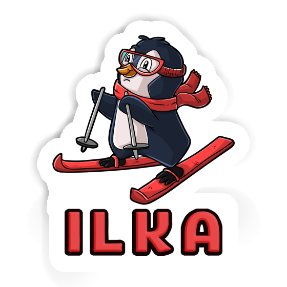 Autocollant Ilka Skieuse Gift package Image