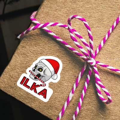 Autocollant Ilka Tête de mort Notebook Autocollant Ilka Tête de mort Gift package Image