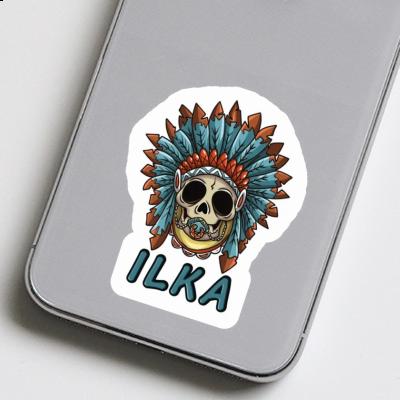 Autocollant Ilka Bébé tête de mort Notebook Autocollant Ilka Bébé tête de mort Gift package Image