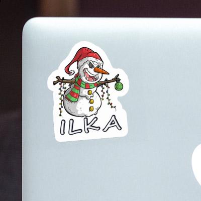 Ilka Aufkleber Schneemann Notebook Ilka Aufkleber Schneemann Gift package Image