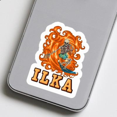 Sticker Surfer Ilka Notebook Sticker Surfer Ilka Notebook Image