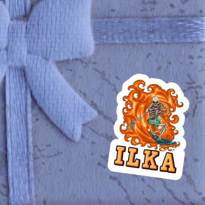 Sticker Surfer Ilka Notebook Sticker Surfer Ilka Gift package Image