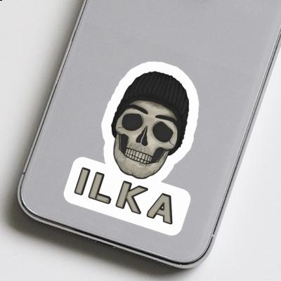 Aufkleber Ilka Totenkopf Notebook Aufkleber Ilka Totenkopf Notebook Image