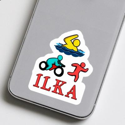 Autocollant Triathlète Ilka Autocollant Triathlète Ilka Image