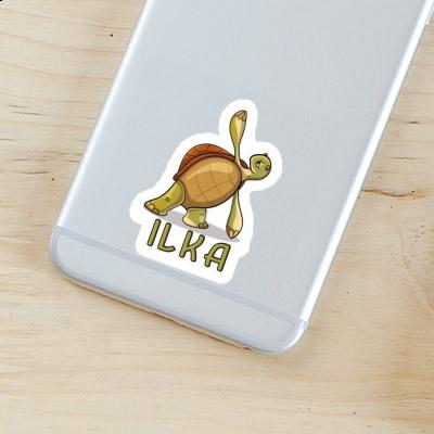 Ilka Autocollant Tortue yoga Ilka Autocollant Tortue yoga Image