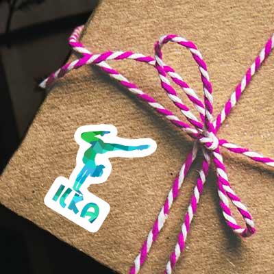 Ilka Sticker Yoga Woman Notebook Ilka Sticker Yoga Woman Notebook Image