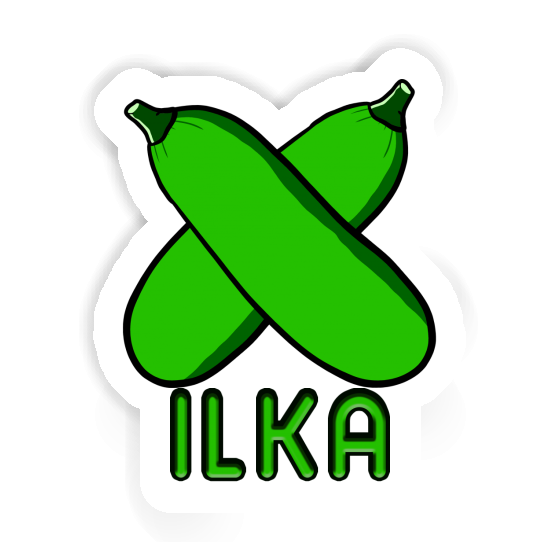 Ilka Sticker Zucchini Notebook Ilka Sticker Zucchini Gift package Image