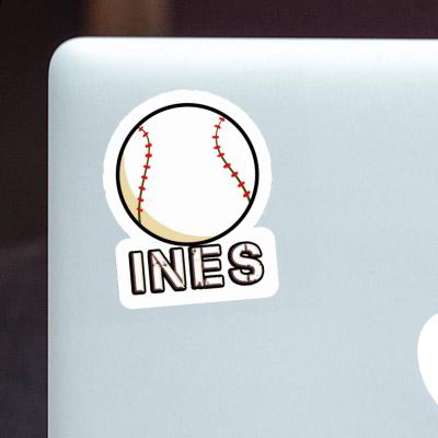 Sticker Ines Baseball Laptop Sticker Ines Baseball Laptop Image