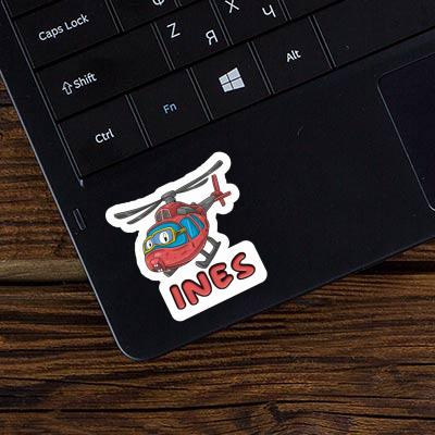 Sticker Ines Hubschrauber Notebook Sticker Ines Hubschrauber Notebook Image
