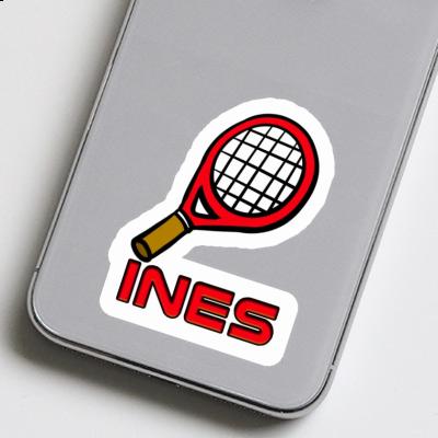 Sticker Ines Tennis Racket Gift package Image
