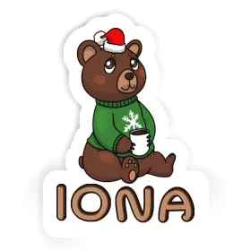 Iona Sticker Bear Image