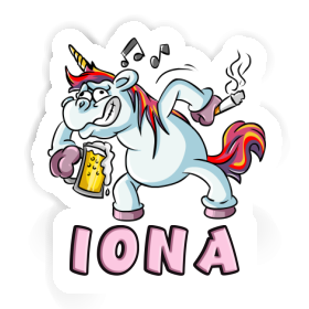 Sticker Iona Partycorn Image