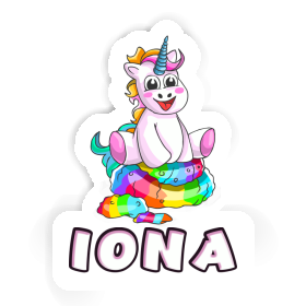 Sticker Baby Unicorn Iona Image