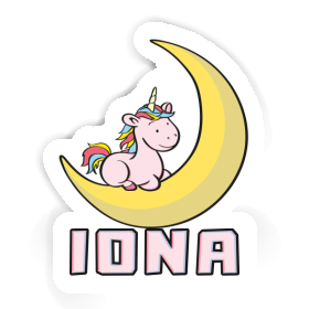 Sticker Unicorn Iona Image
