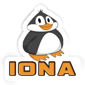 Iona Sticker Penguin Image