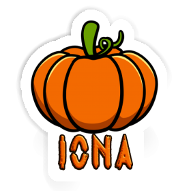 Sticker Pumpkin Iona Image