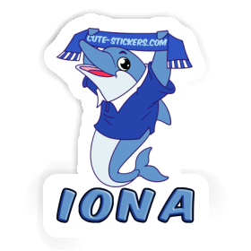 Sticker Dolphin Iona Image