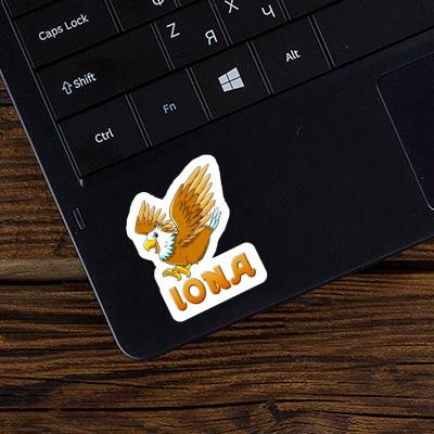 Sticker Iona Eagle Gift package Image