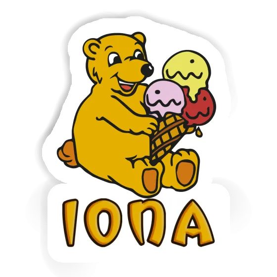 Autocollant Iona Ours Notebook Autocollant Iona Ours Notebook Image