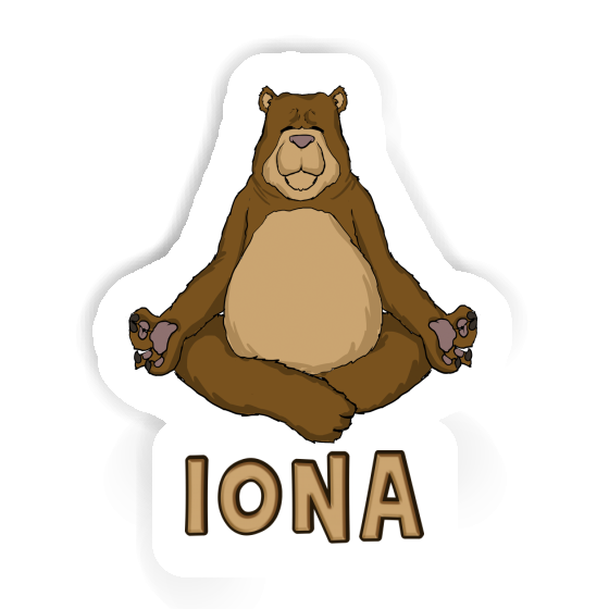 Autocollant Iona Our de yoga Notebook Autocollant Iona Our de yoga Notebook Image